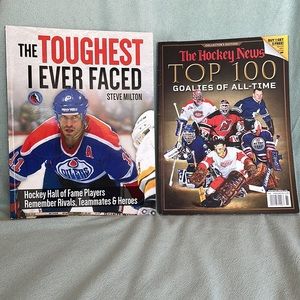 Hockey Book Collection: Top 100 Goalies of All Time, The Toughest I Ever Faced